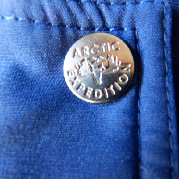 Women's ARTIC EXPEDITION Blue Winter Coat Size Medium - Picture 8 of 16